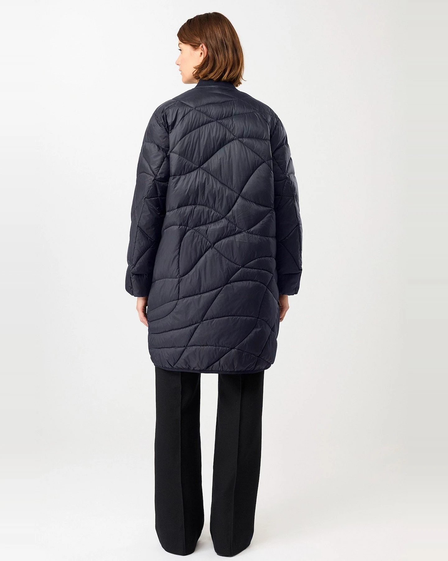 Wintermantel Stratfort Blau – Ansicht 4