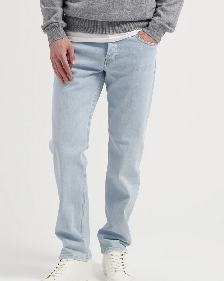 MUD Jeans Herren vegan Jeans Mid Tapered Hank Light Vintage