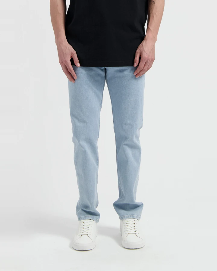 MUD Jeans Herren vegan Jeans Mid Straight Bryce Light Stone