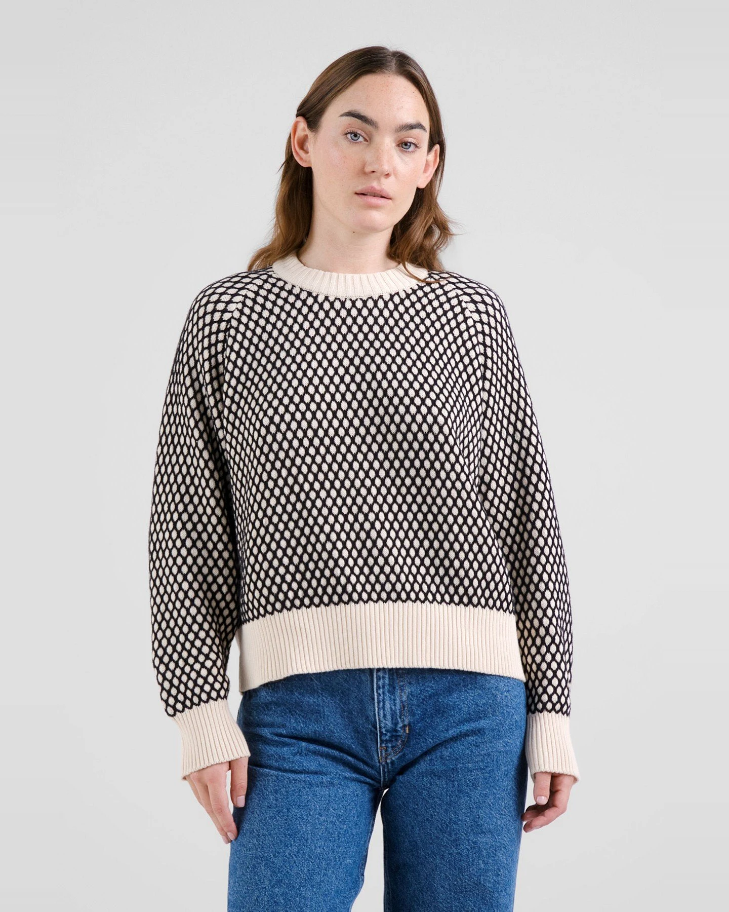 Strickpullover Husie Bubble Knit – Ansicht 3