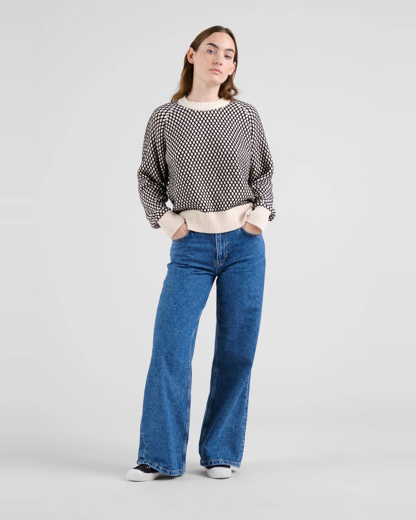 Strickpullover Husie Bubble Knit – Ansicht 4