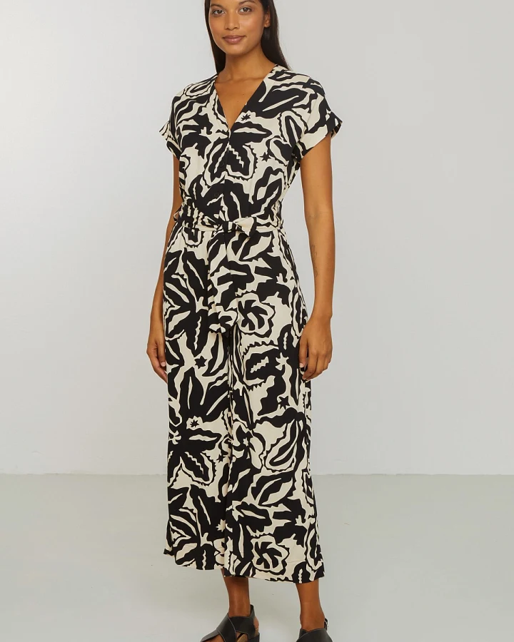 Jumpsuit Dianella Botanical Schwarz