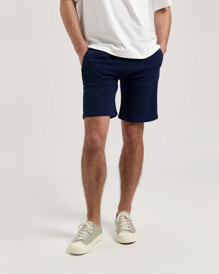 MUD Jeans Herren vegan Shorts Denim Henry Blue Dip