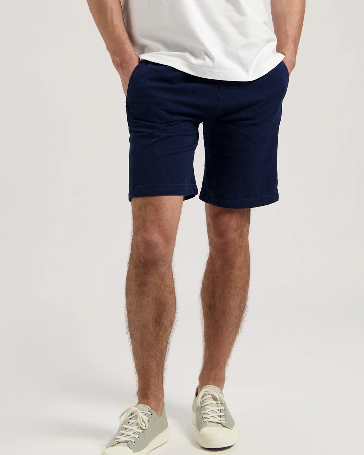 MUD Jeans Herren vegan Shorts Denim Henry Blue Dip