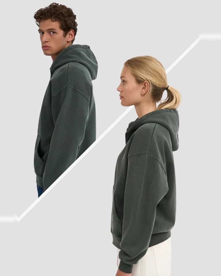 Sweatjacke Oversized