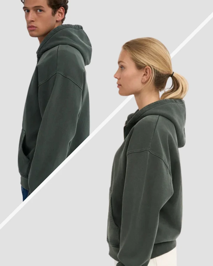 Sweatjacke Oversized