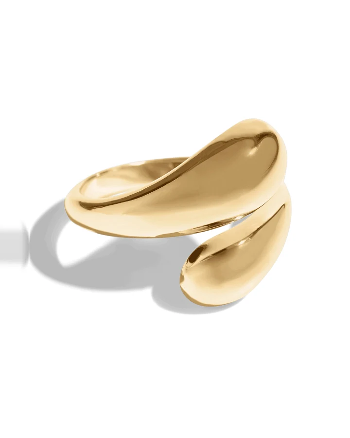 Bound Studios Damen vegan Ring The Ona 18k Gold Vermeil