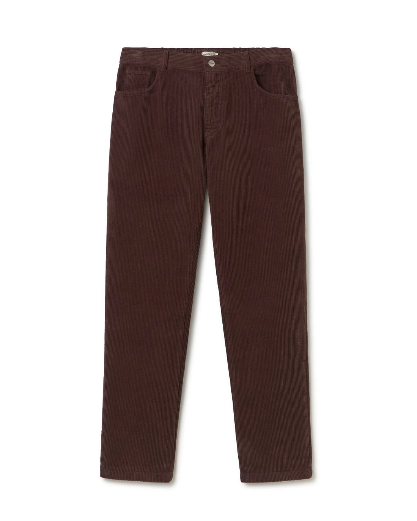 TWOTHIRDS Herren vegan Hose Middle Mole Braun – Ansicht 2