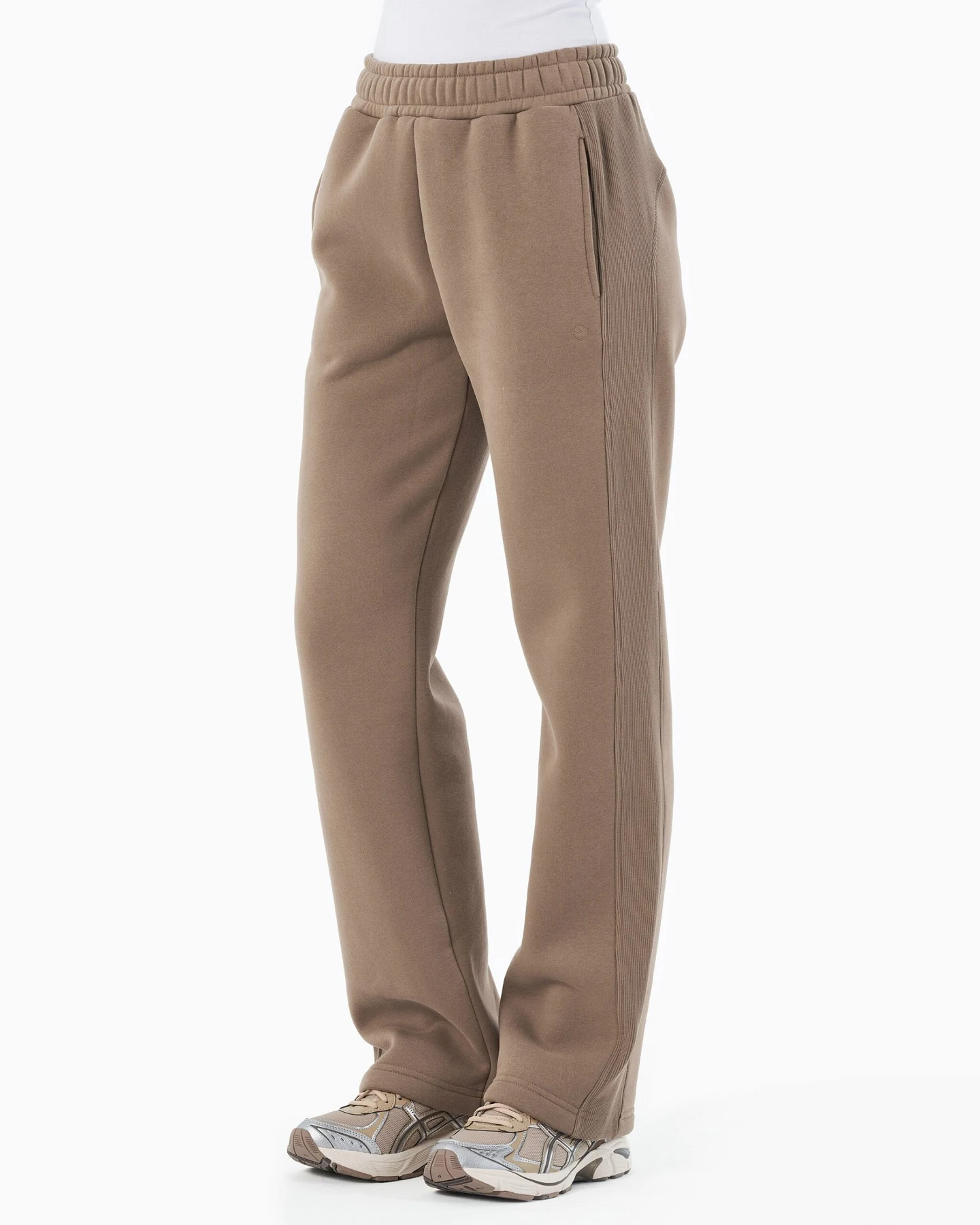 ORGANICATION Damen vegan Sweatpants Polly Gravel – Ansicht 2