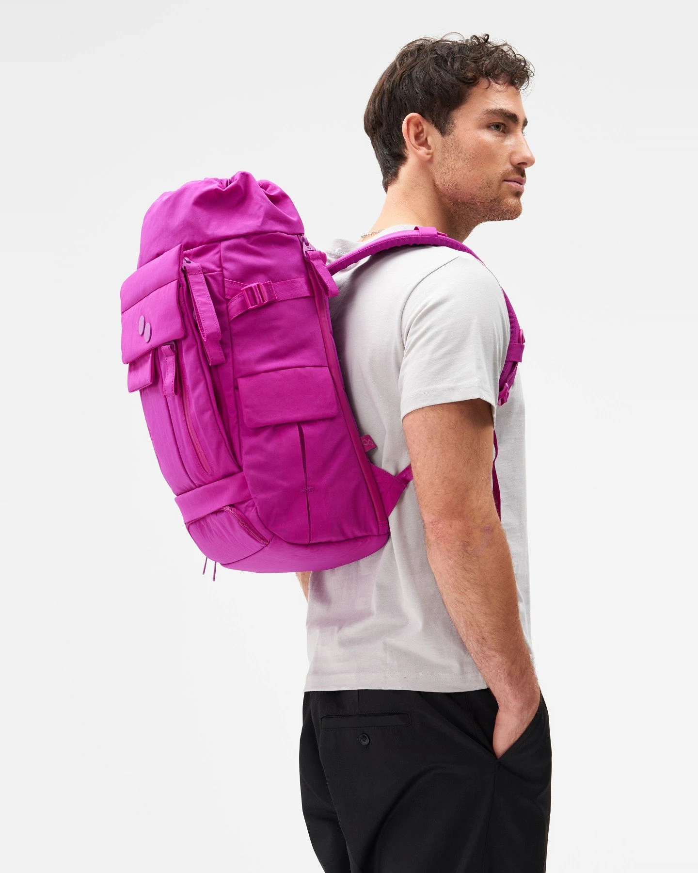 Rucksack Blok Medium Crinkle – Ansicht 3