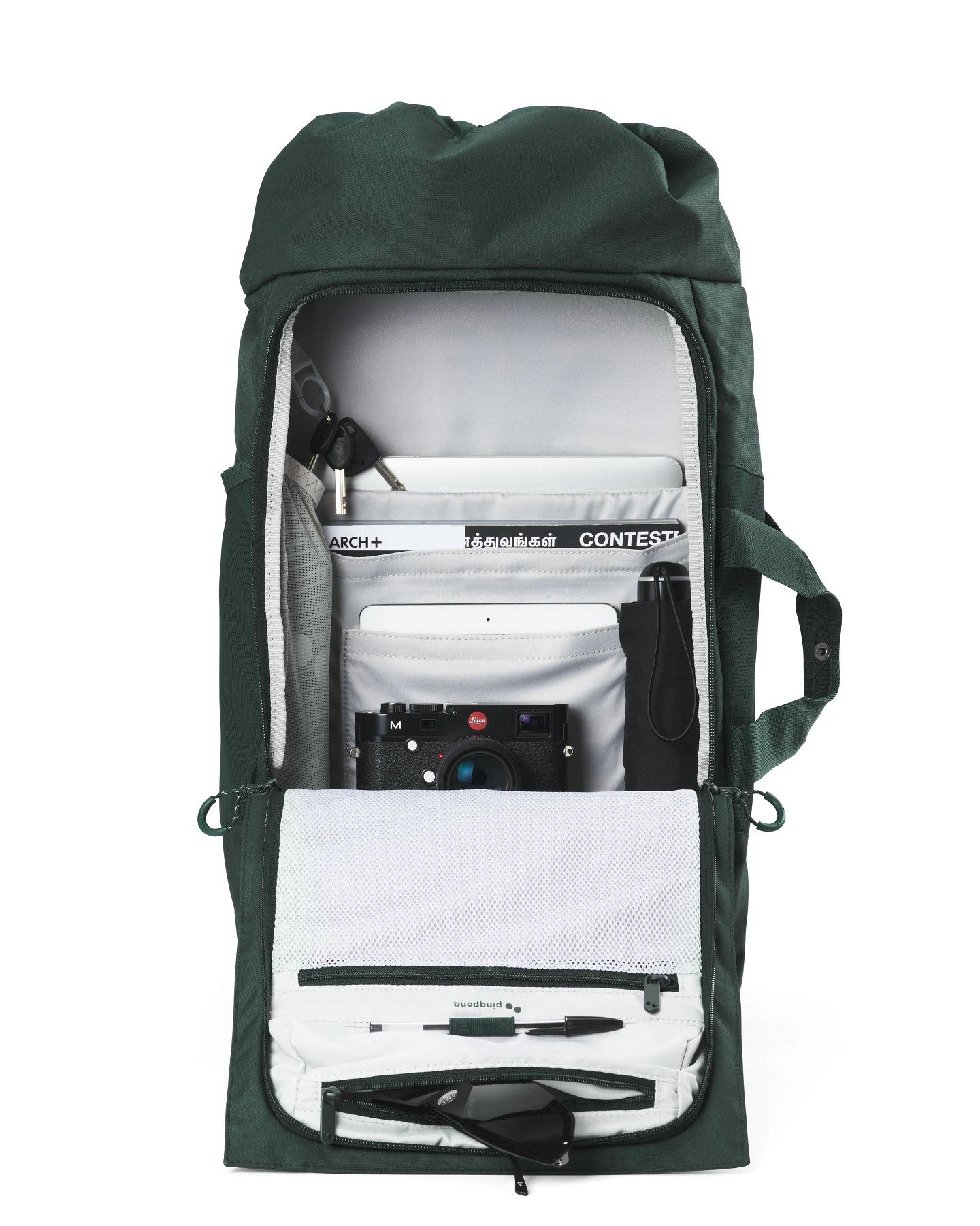 Rucksack Blok Large Cosmo Green – Ansicht 3
