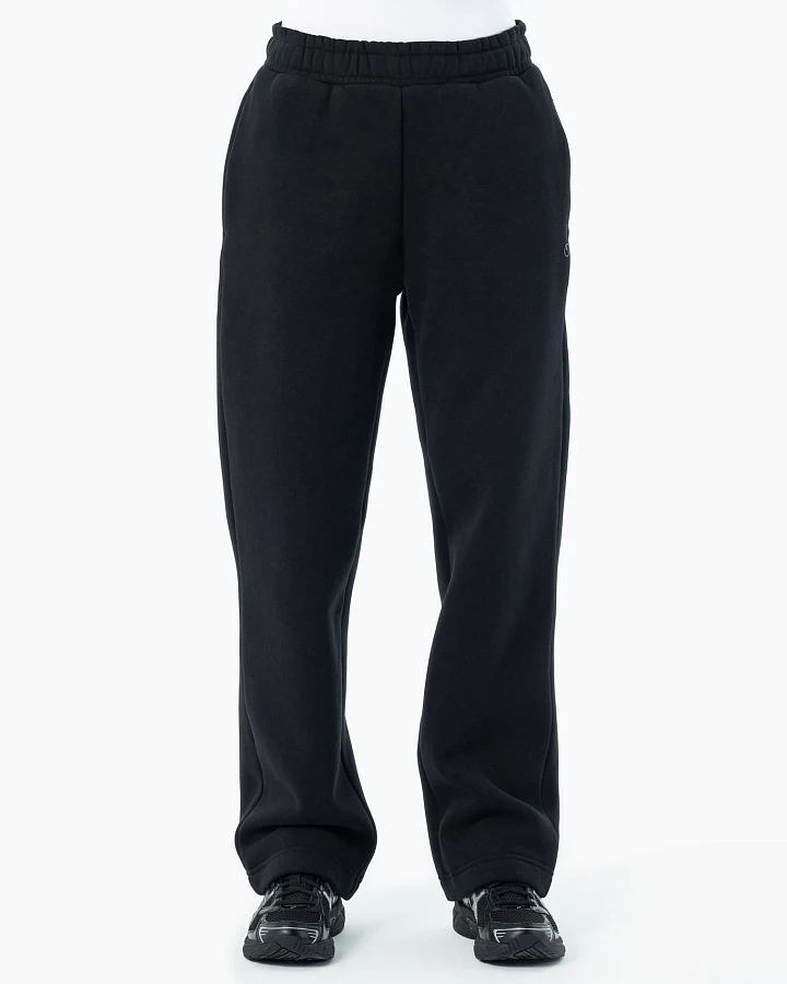 ORGANICATION Herren vegan Jogginghose Pollen Schwarz