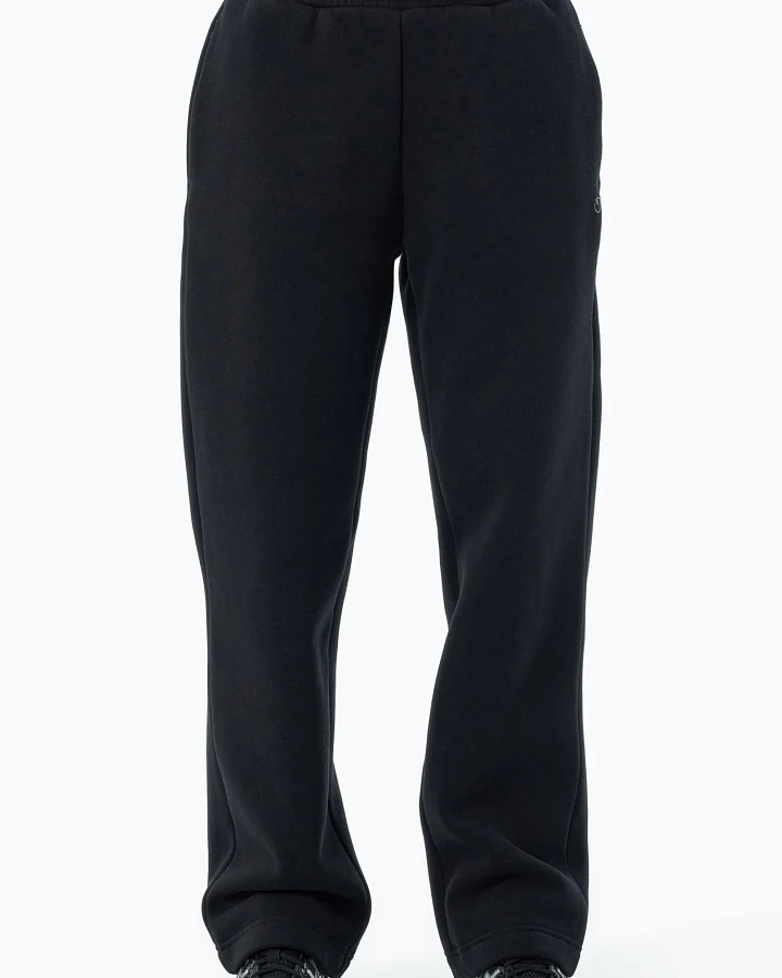 ORGANICATION Herren vegan Jogginghose Pollen Schwarz