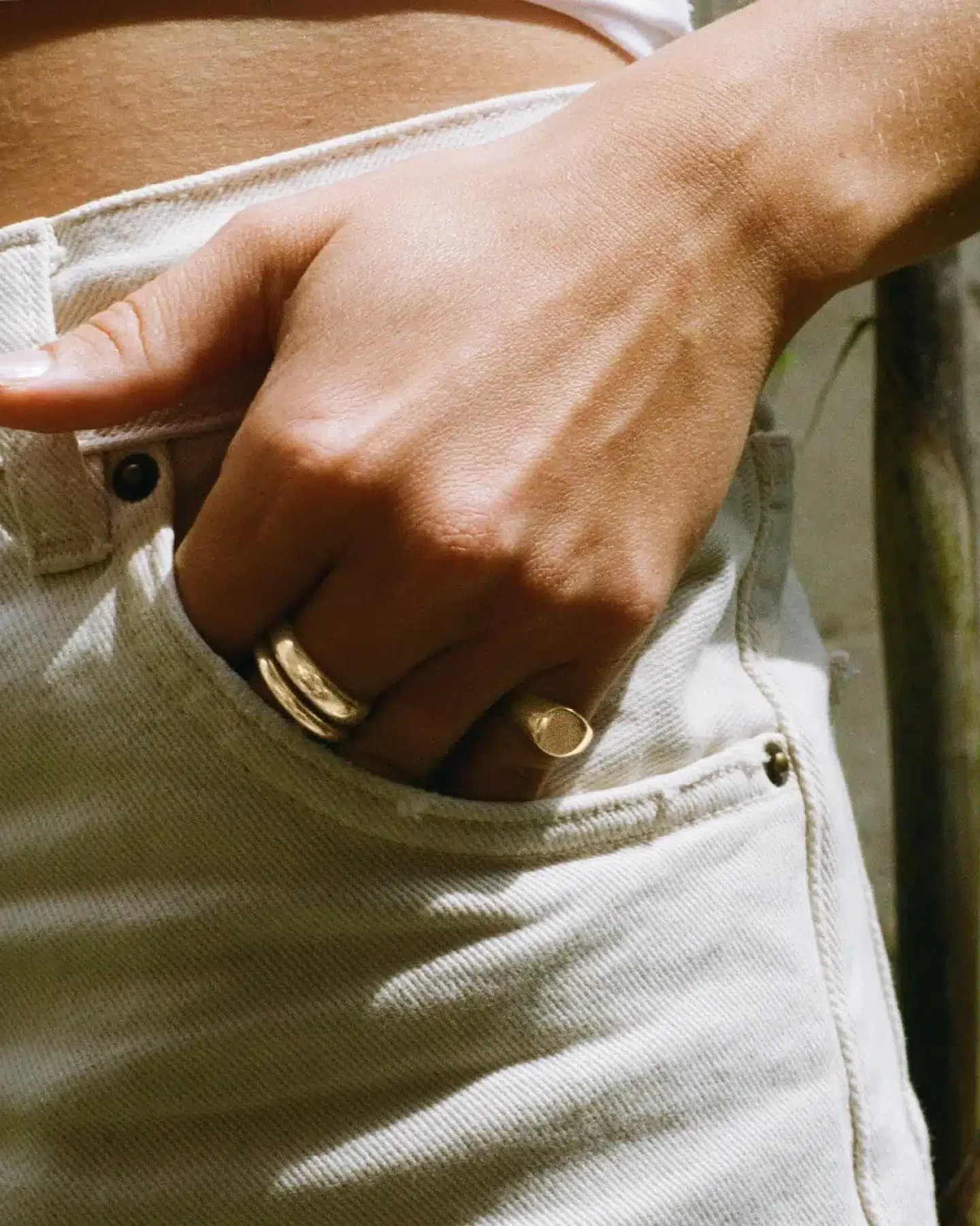Bound Studios Damen vegan Ring The Bobbie 18k Gold Vermeil – Ansicht 2