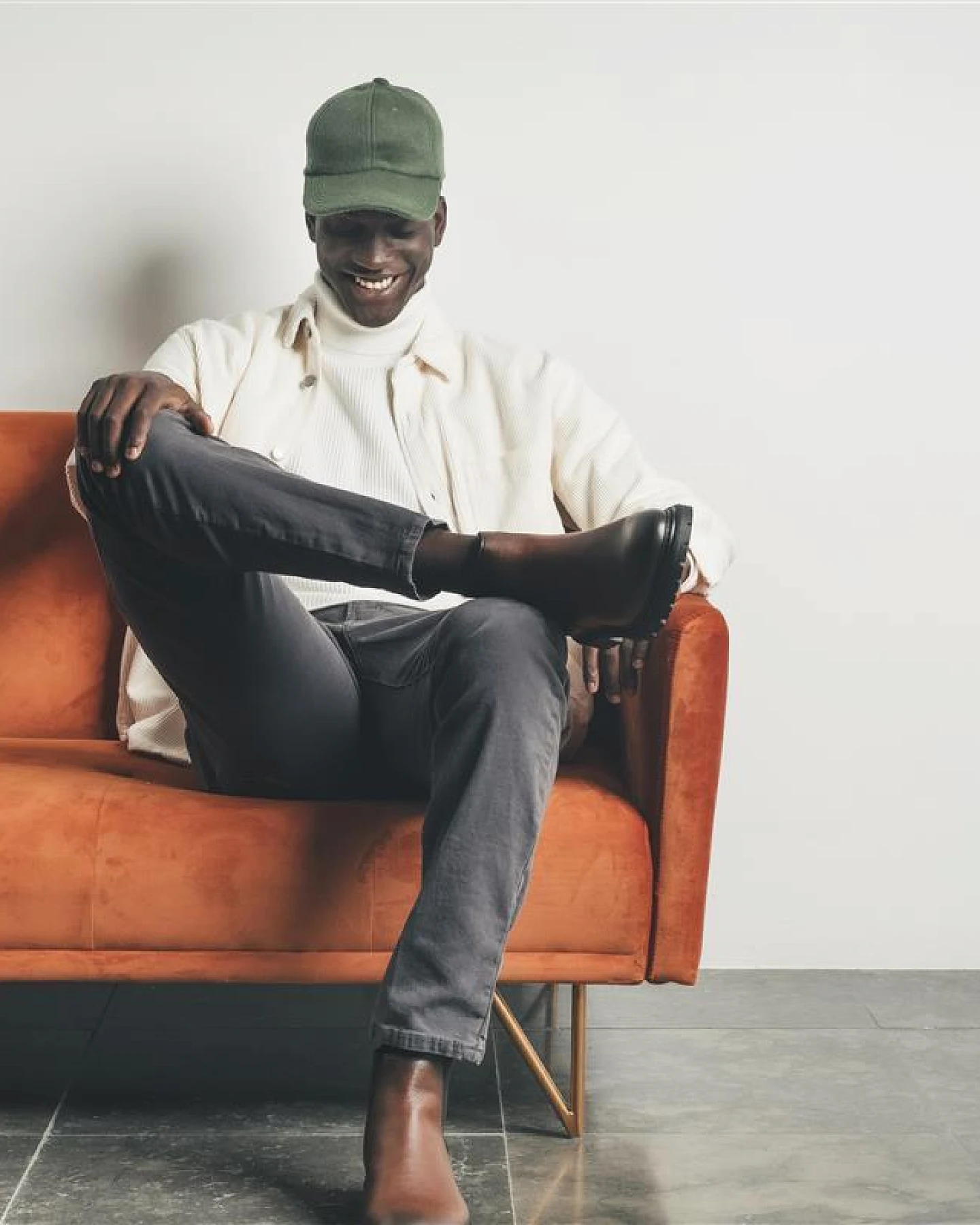 NAE Herren vegan Chelsea Boots Lukas Braun – Ansicht 2