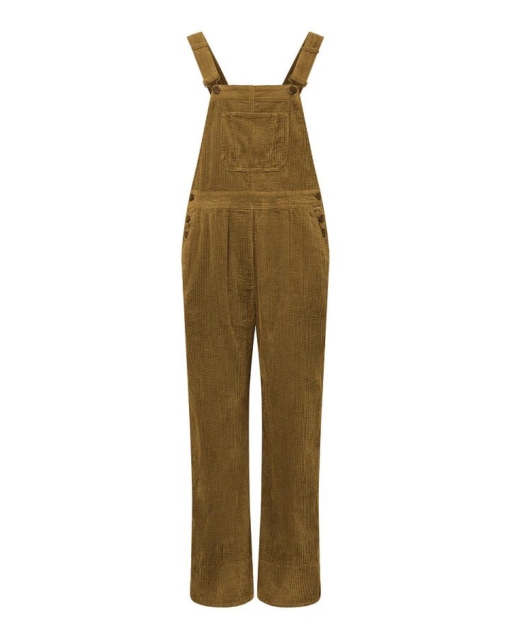 KOMODO Damen vegan Latzhose Leni Olive