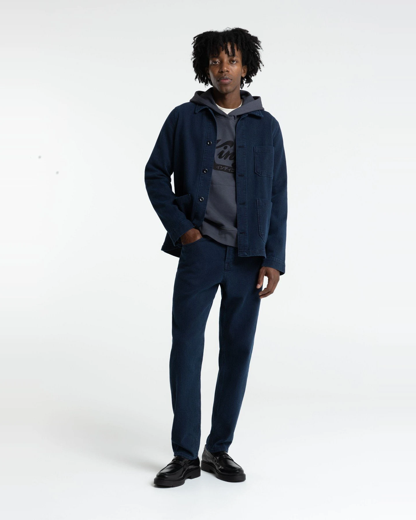 Overshirt Duncan Blau – Ansicht 3