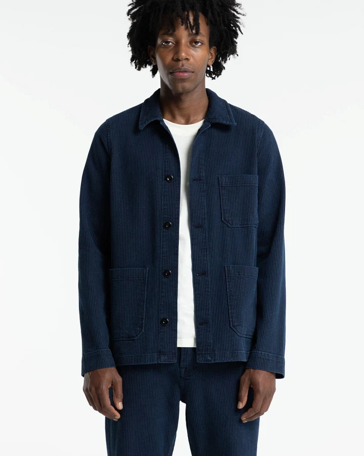 Overshirt Duncan Blau