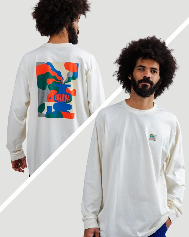 Longsleeve Sobremesa Weiß
