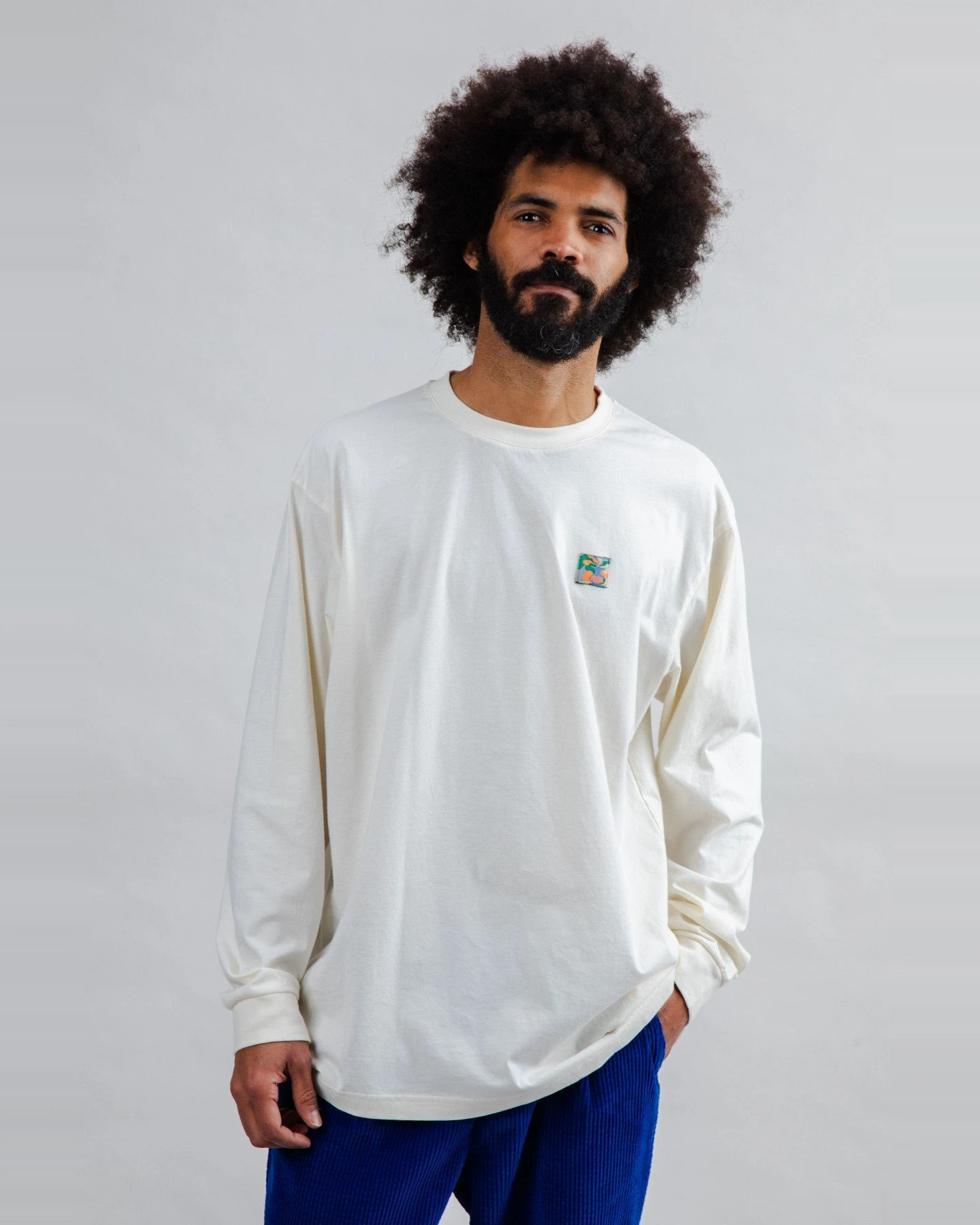Longsleeve Sobremesa Weiß – Ansicht 5