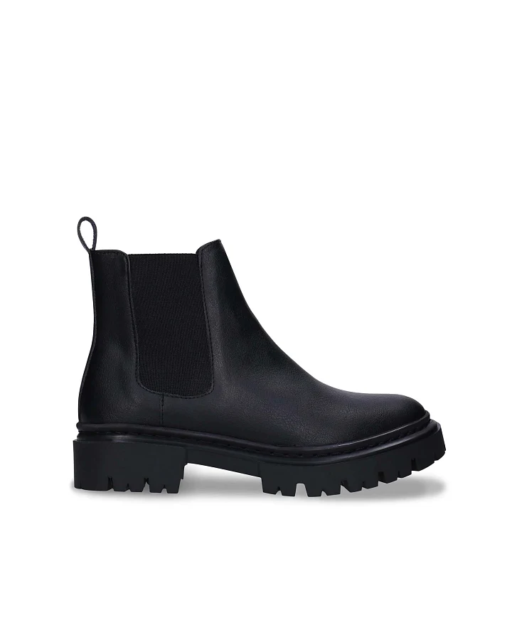 NAE Damen vegan Chelsea Boots Molly Schwarz