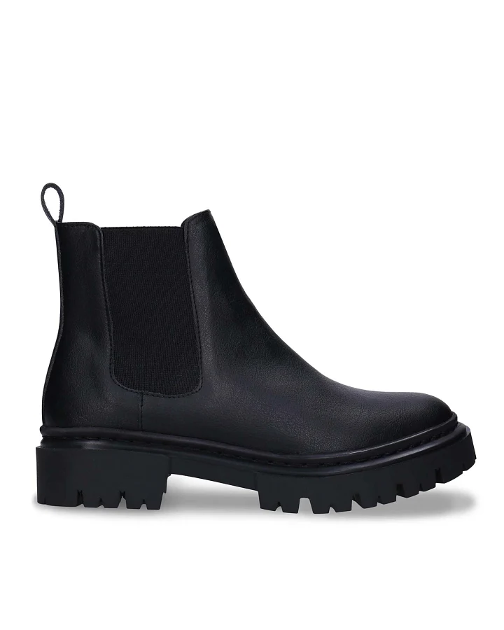 NAE Damen vegan Chelsea Boots Molly Schwarz