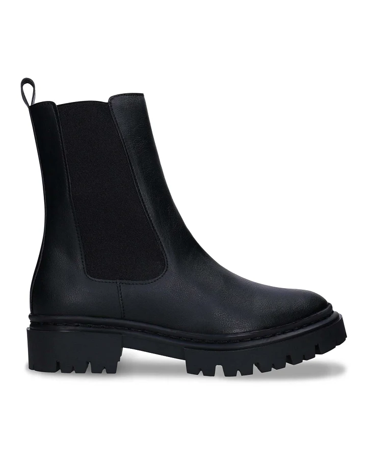 NAE Damen vegan Chelsea Boots Vicky Schwarz