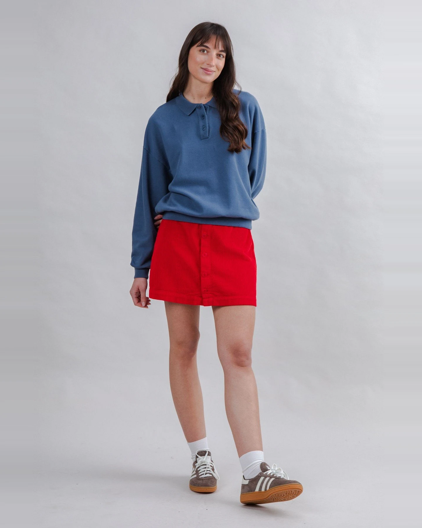 Sweatshirt Brava Gum Polo Blau – Ansicht 3