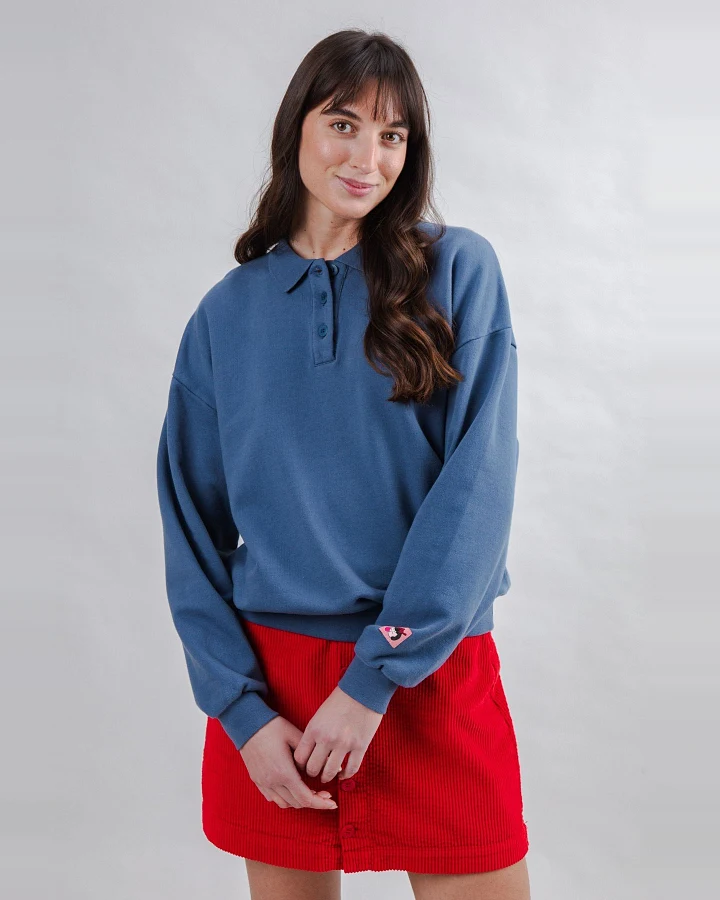 Sweatshirt Brava Gum Polo Blau