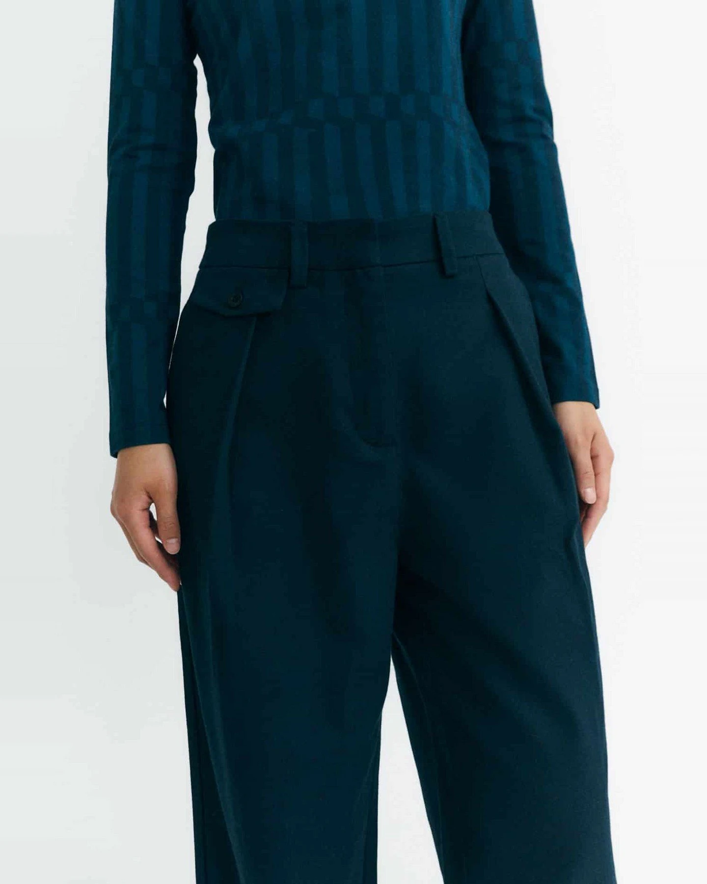 Hose Pat Blau – Ansicht 2