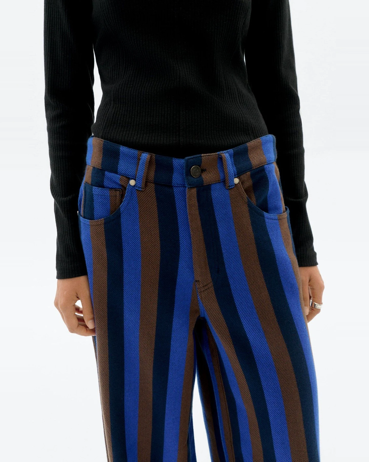 Hose Hedda Blanket Stripes Blau – Ansicht 3
