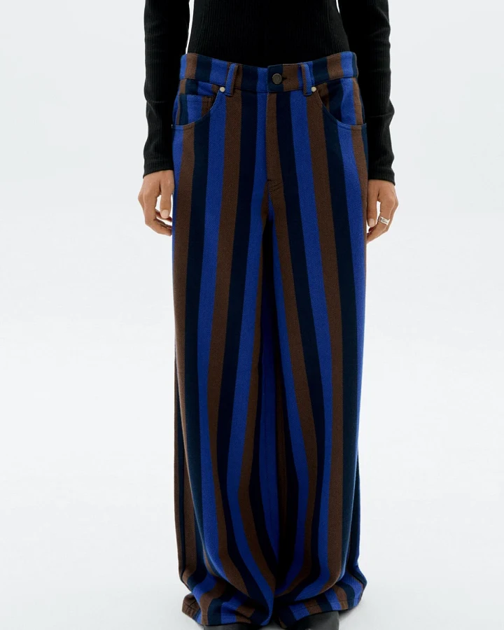 Hose Hedda Blanket Stripes Blau