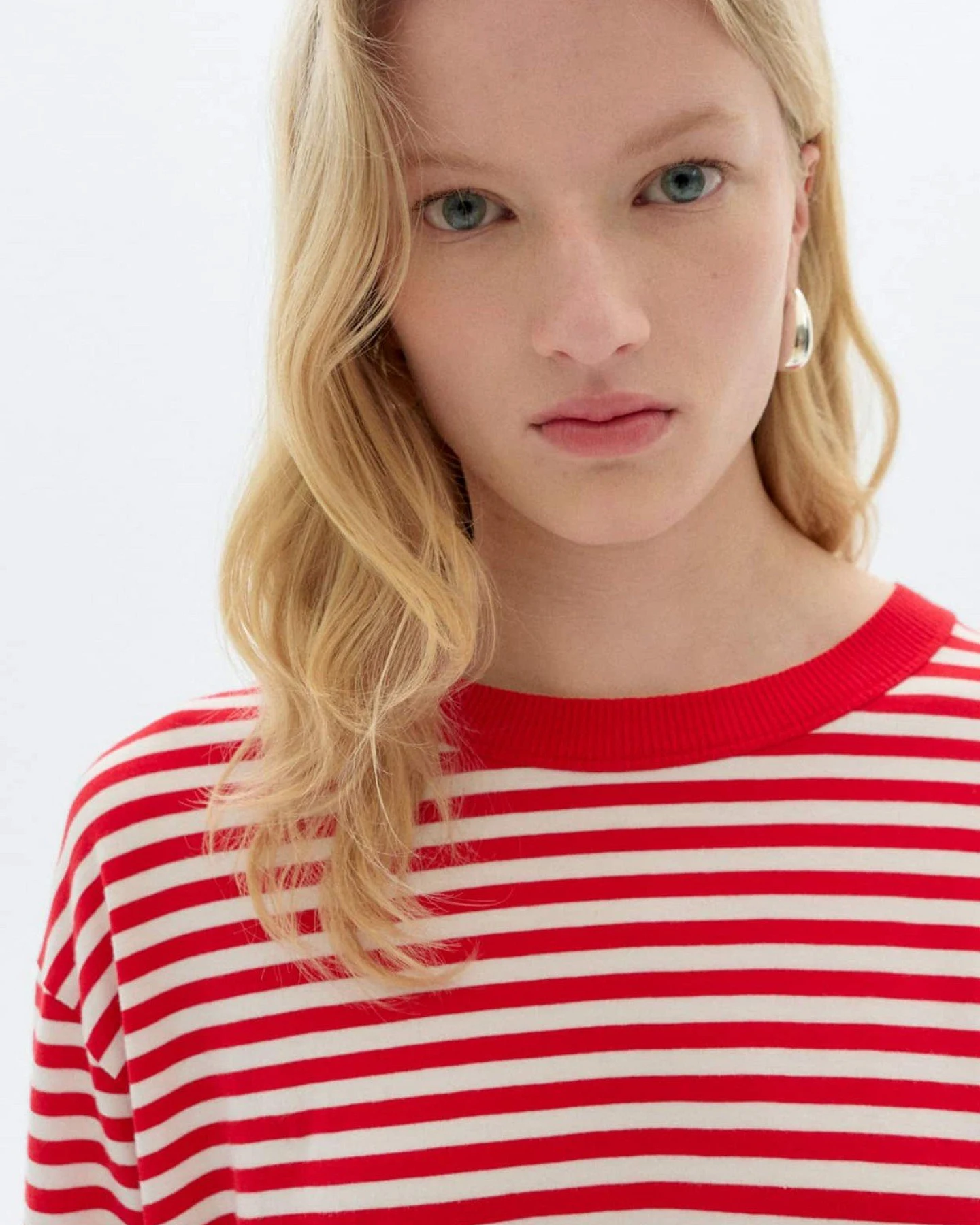 Longsleeve Emily Stripes Rot – Ansicht 2