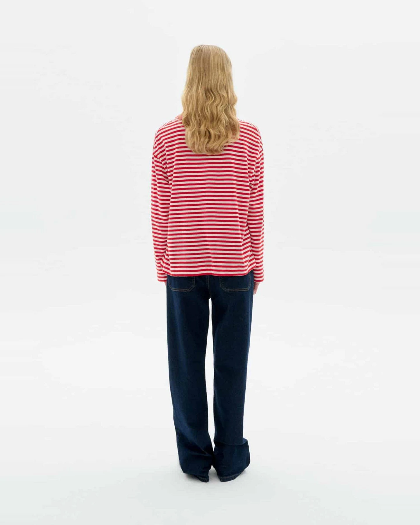 Longsleeve Emily Stripes Rot – Ansicht 4