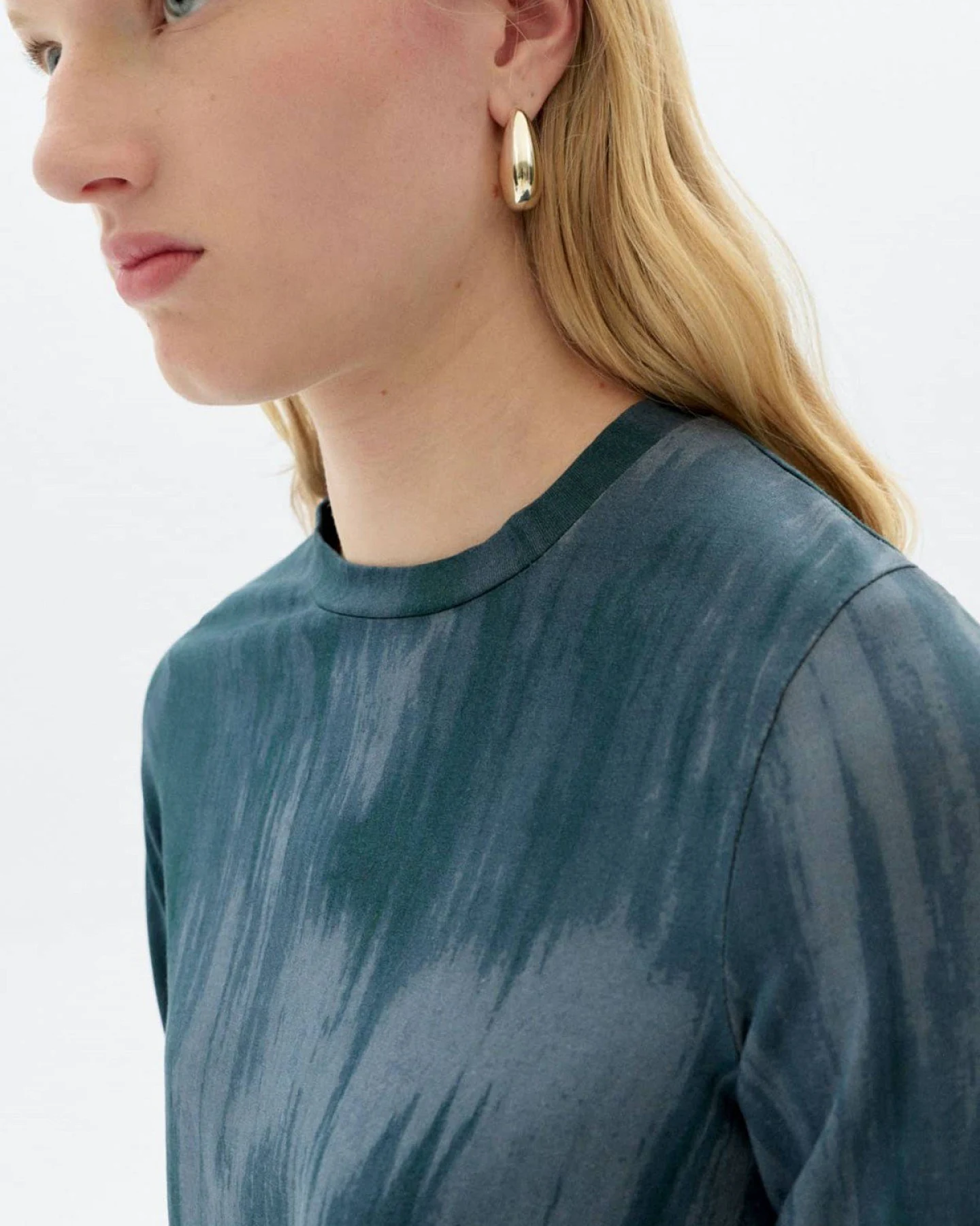 Longsleeve Brisa Ombre Blau – Ansicht 3
