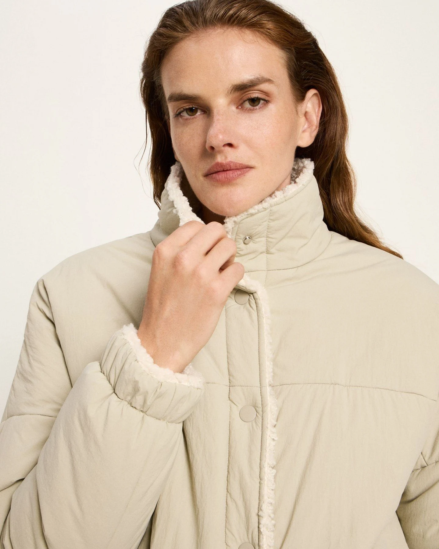 Wendejacke Plain Teddy – Ansicht 2