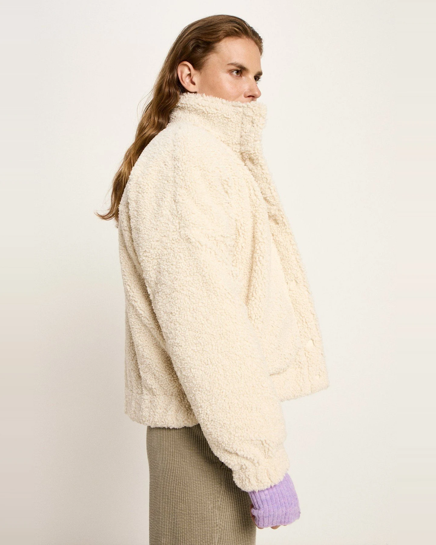 Wendejacke Plain Teddy – Ansicht 3