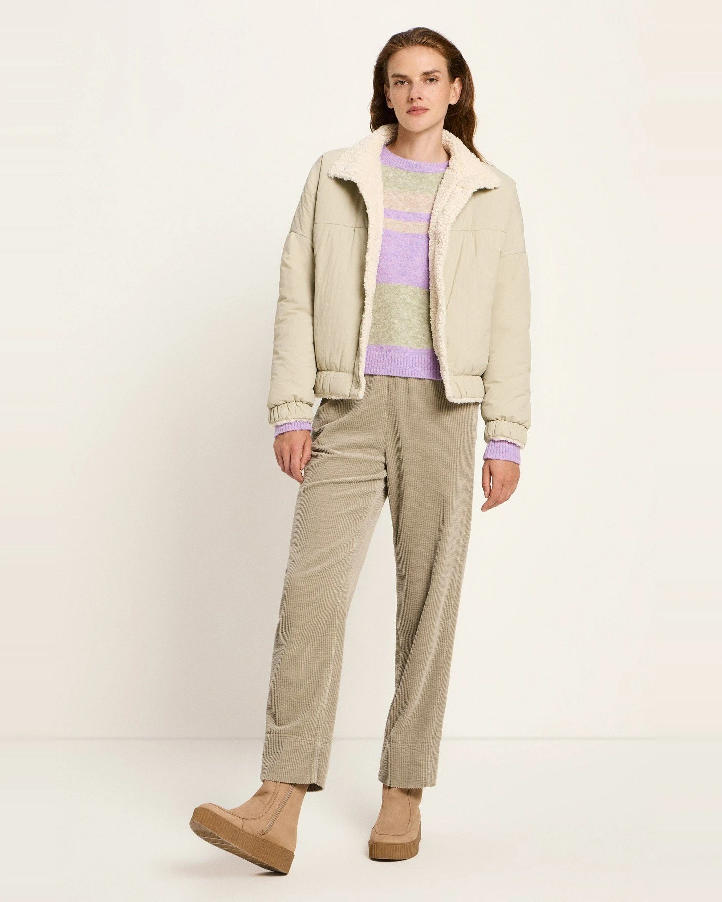 Wendejacke Plain Teddy – Ansicht 5