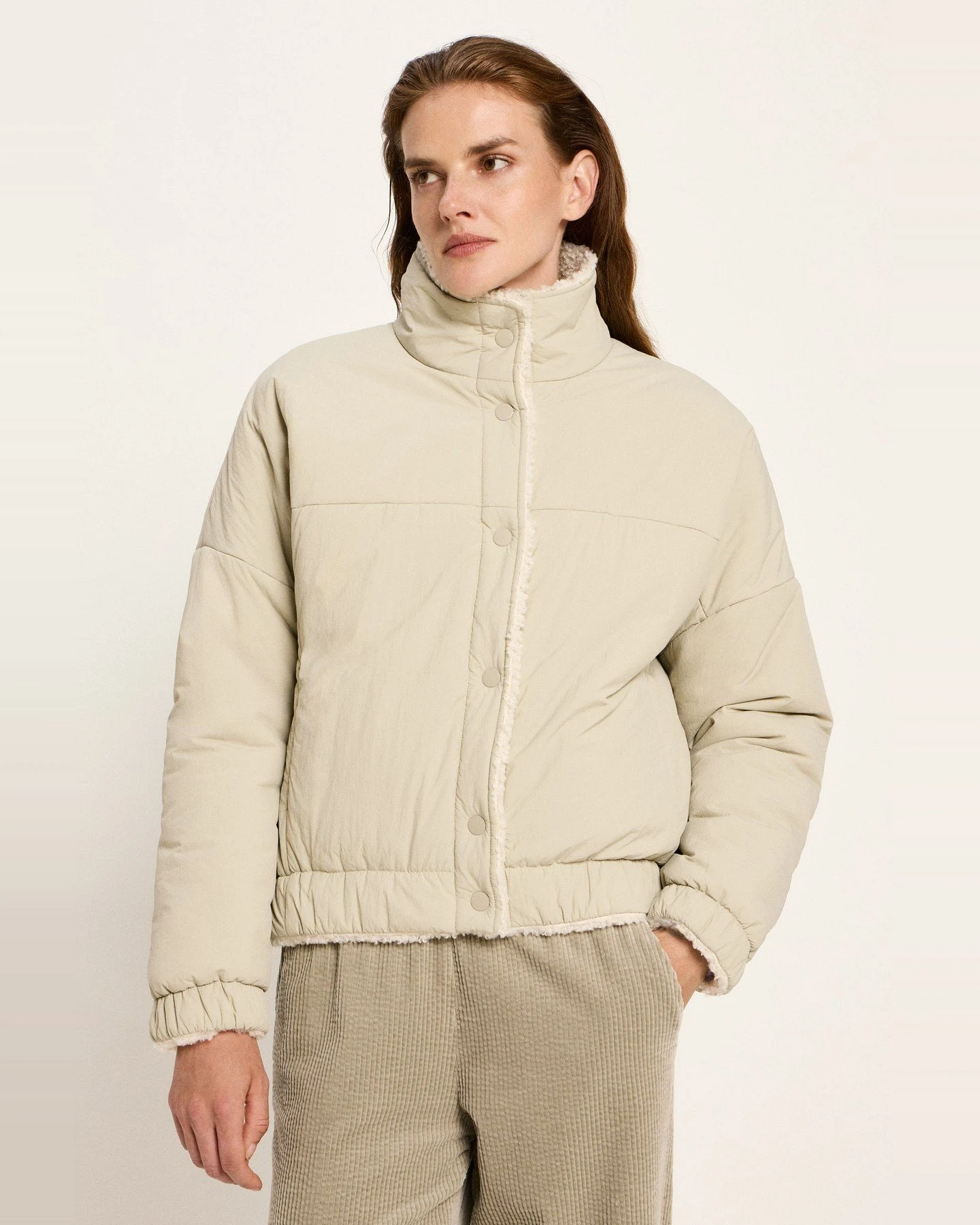Wendejacke Plain Teddy – Ansicht 6