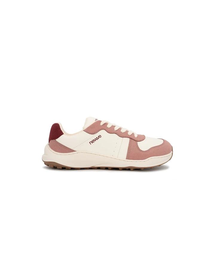 newve Herren vegan Sneaker Urban Light Berry