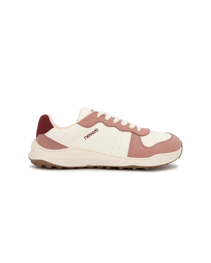 newve Herren vegan Sneaker Urban Light Berry
