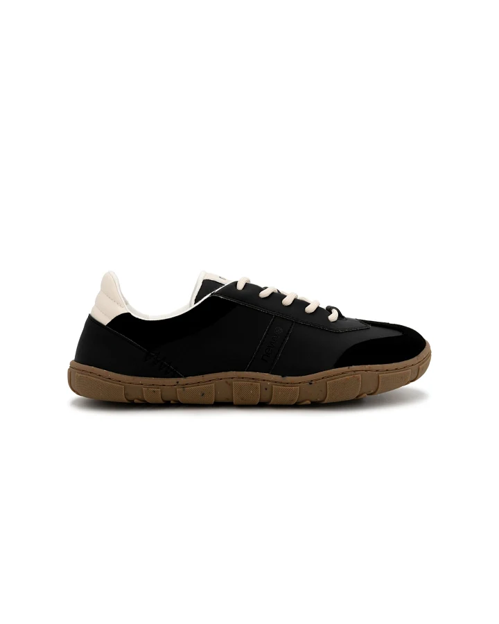 newve Herren vegan Sneaker Breeze Shadow Schwarz