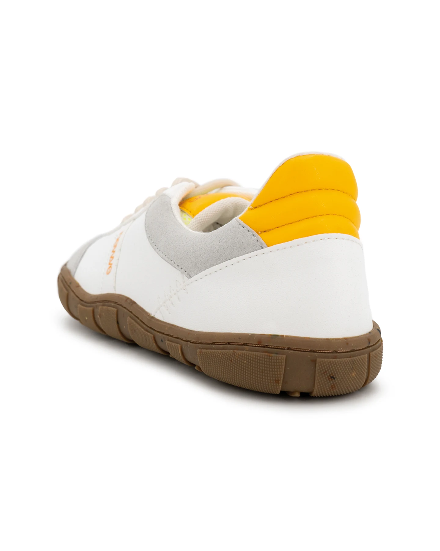 newve Herren vegan Sneaker Breeze Weiß/Grau/Gelb – Ansicht 2