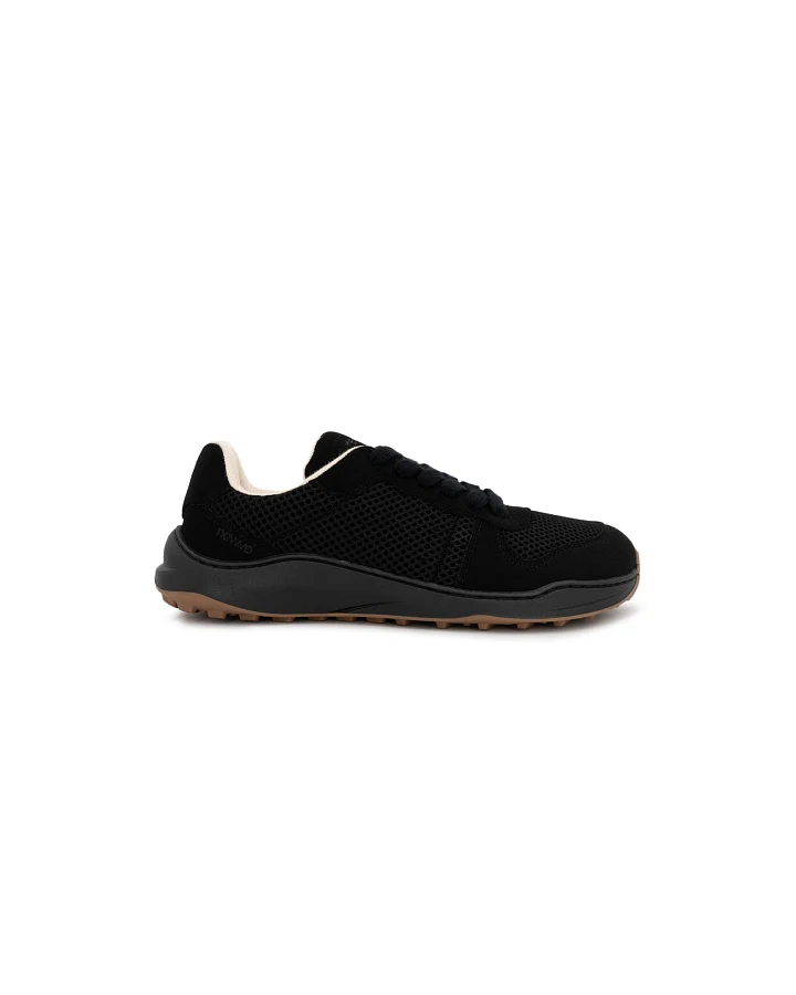 newve Herren vegan Sneaker Urban Shadow Schwarz