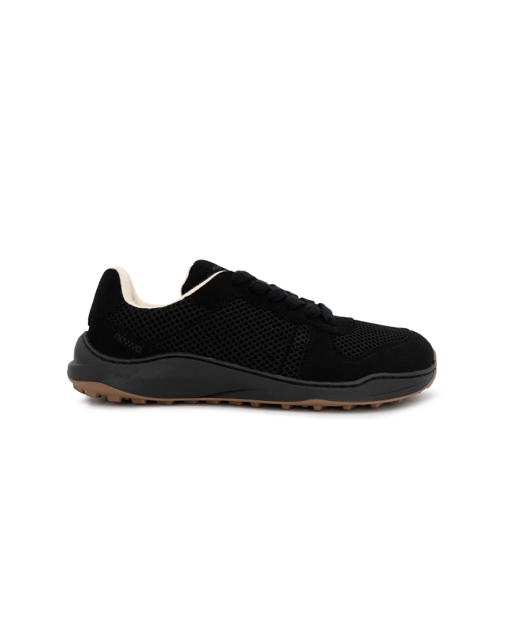 newve Herren vegan Sneaker Urban Shadow Schwarz