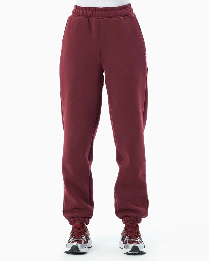 ORGANICATION Herren vegan Jogginghosen Parkerr Bordeaux