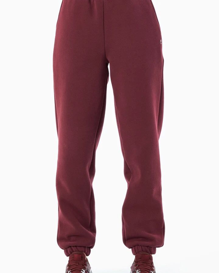 ORGANICATION Herren vegan Jogginghosen Parkerr Bordeaux