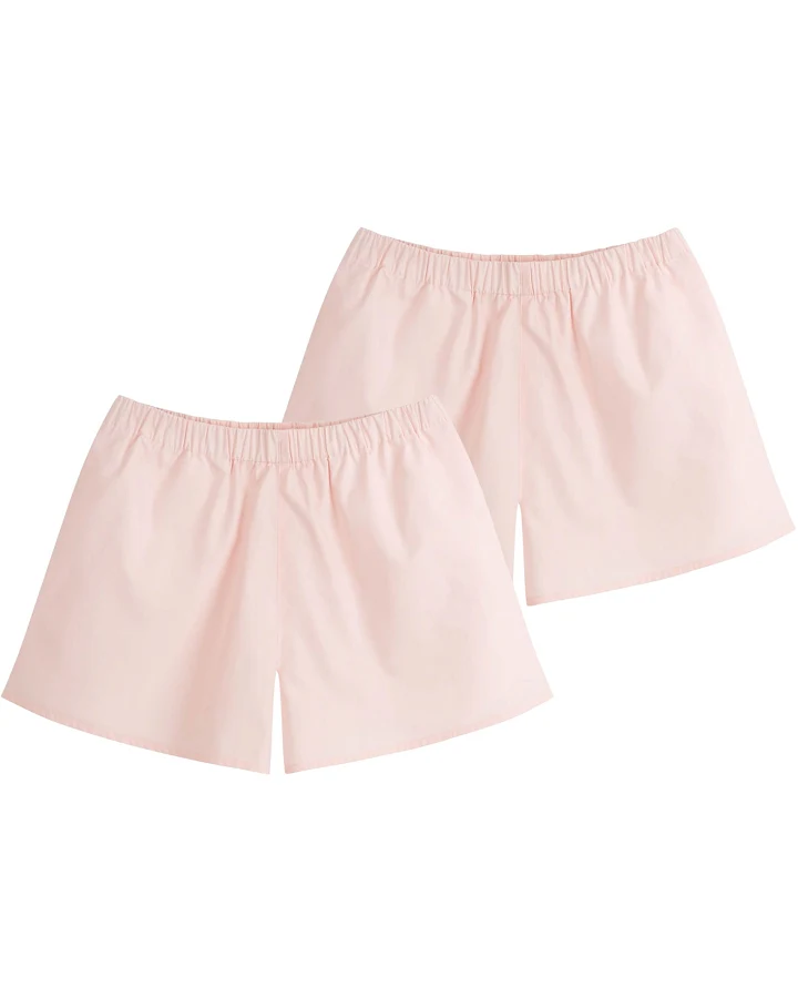 MELA Damen vegan Multipack 2x Pyjama Shorts Bundle Style Vanika Berry Blush
