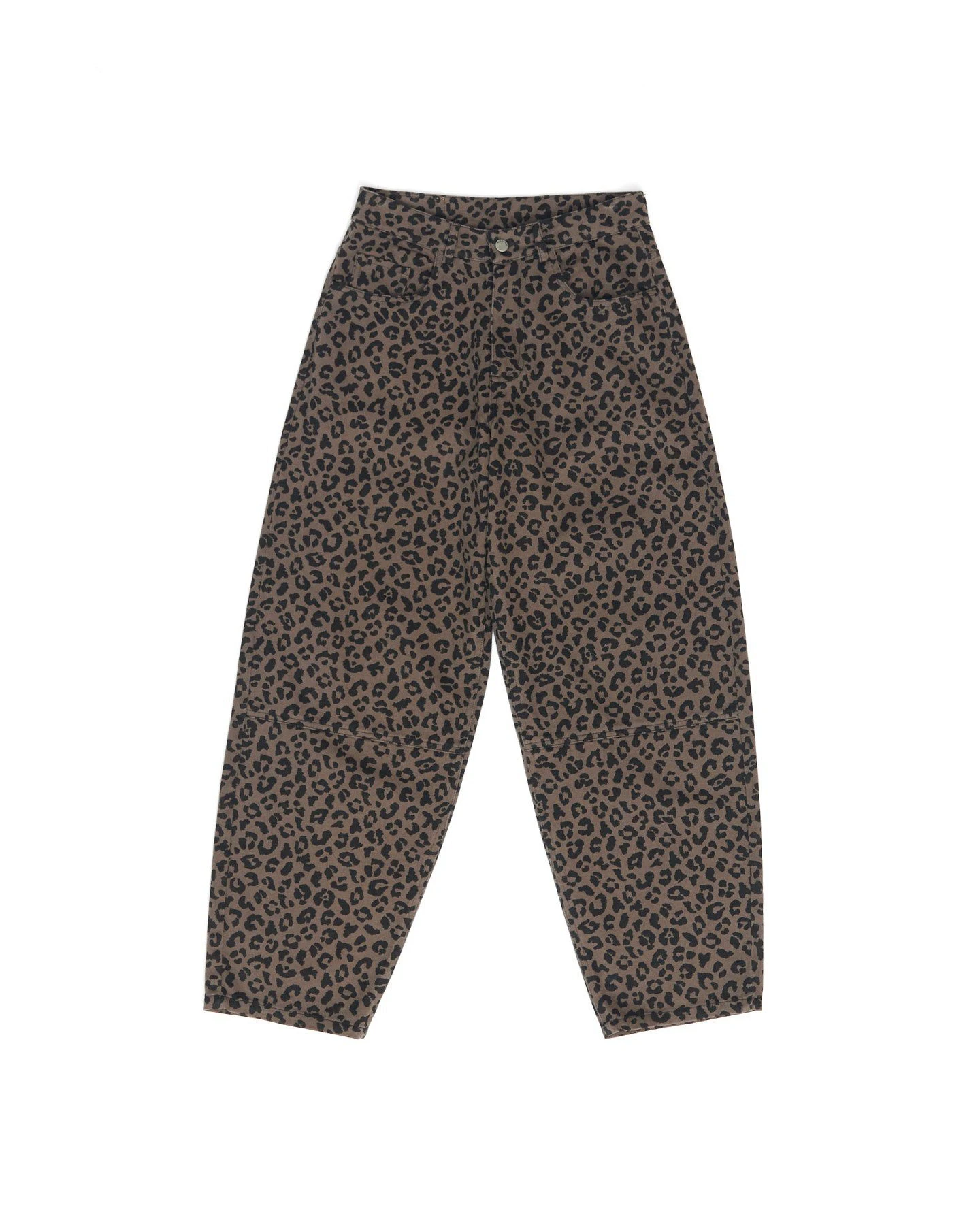 Hose Denim Leo Barrel Braun – Ansicht 6