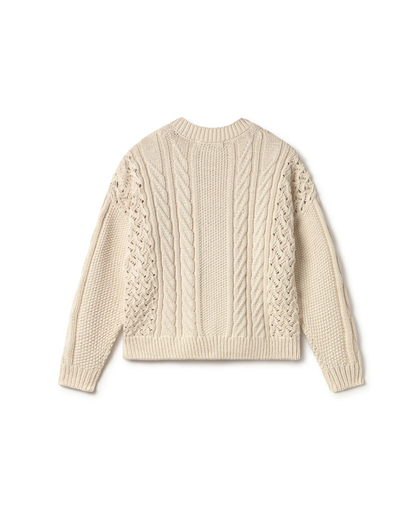 Strickpullover Greencastle Off White – Ansicht 5